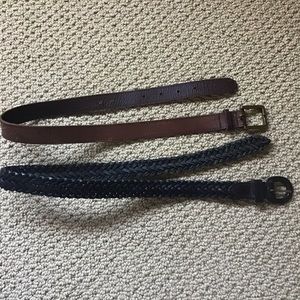 Two boy’s Belts